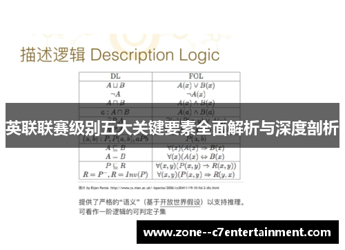 英联联赛级别五大关键要素全面解析与深度剖析 英联联赛级别五大关键要素全面解析与深度剖析
