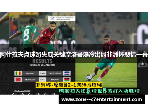 阿什拉夫点球罚失成关键摩洛哥爆冷出局非洲杯悲情一幕